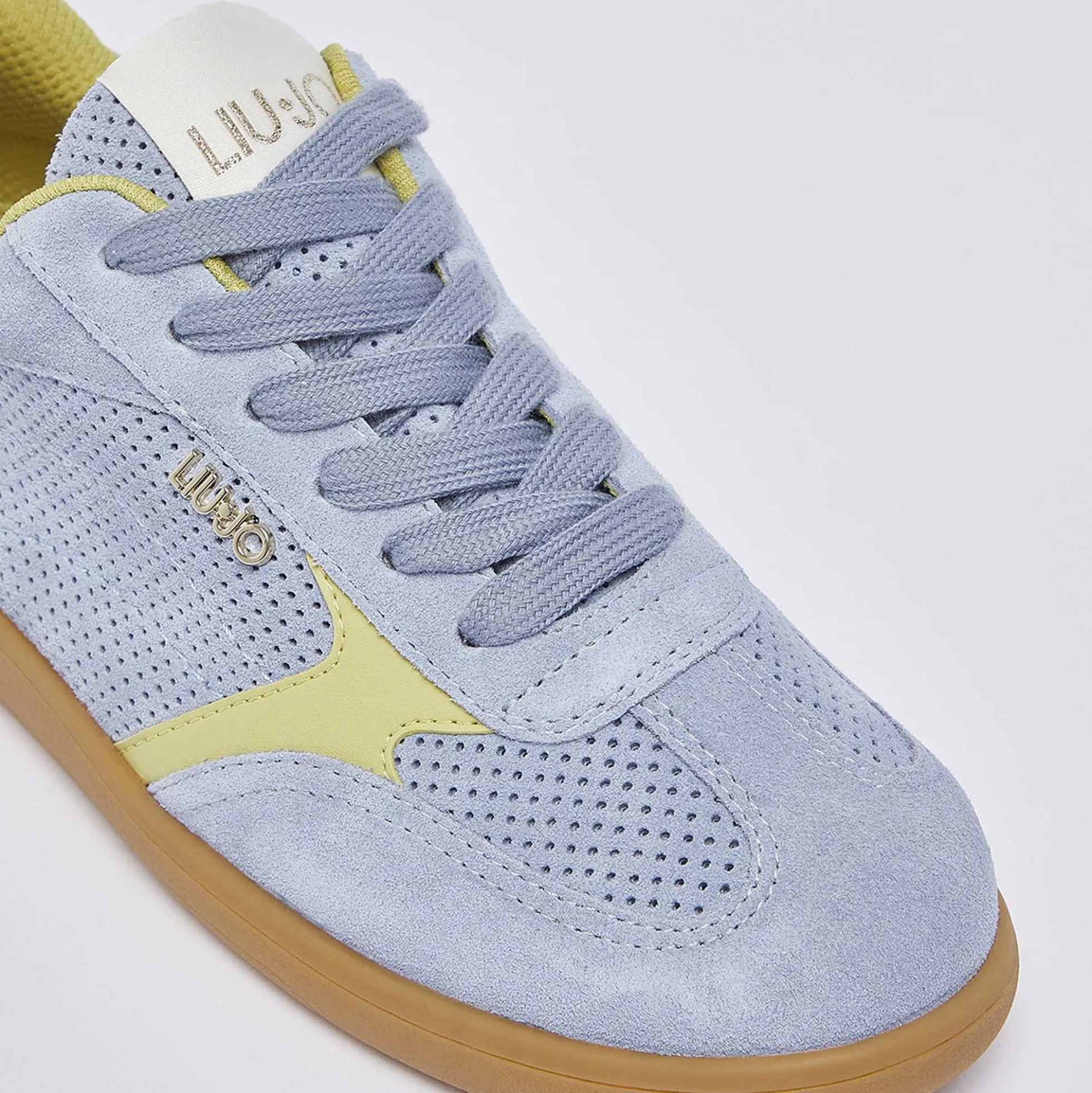 Sneakers LIU JO "Connor 01" BA6051 celeste/giallo